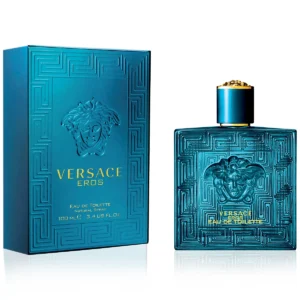 Versace Eros Eau de Toilette for Men - 100ml / 3.4 FL. OZ.