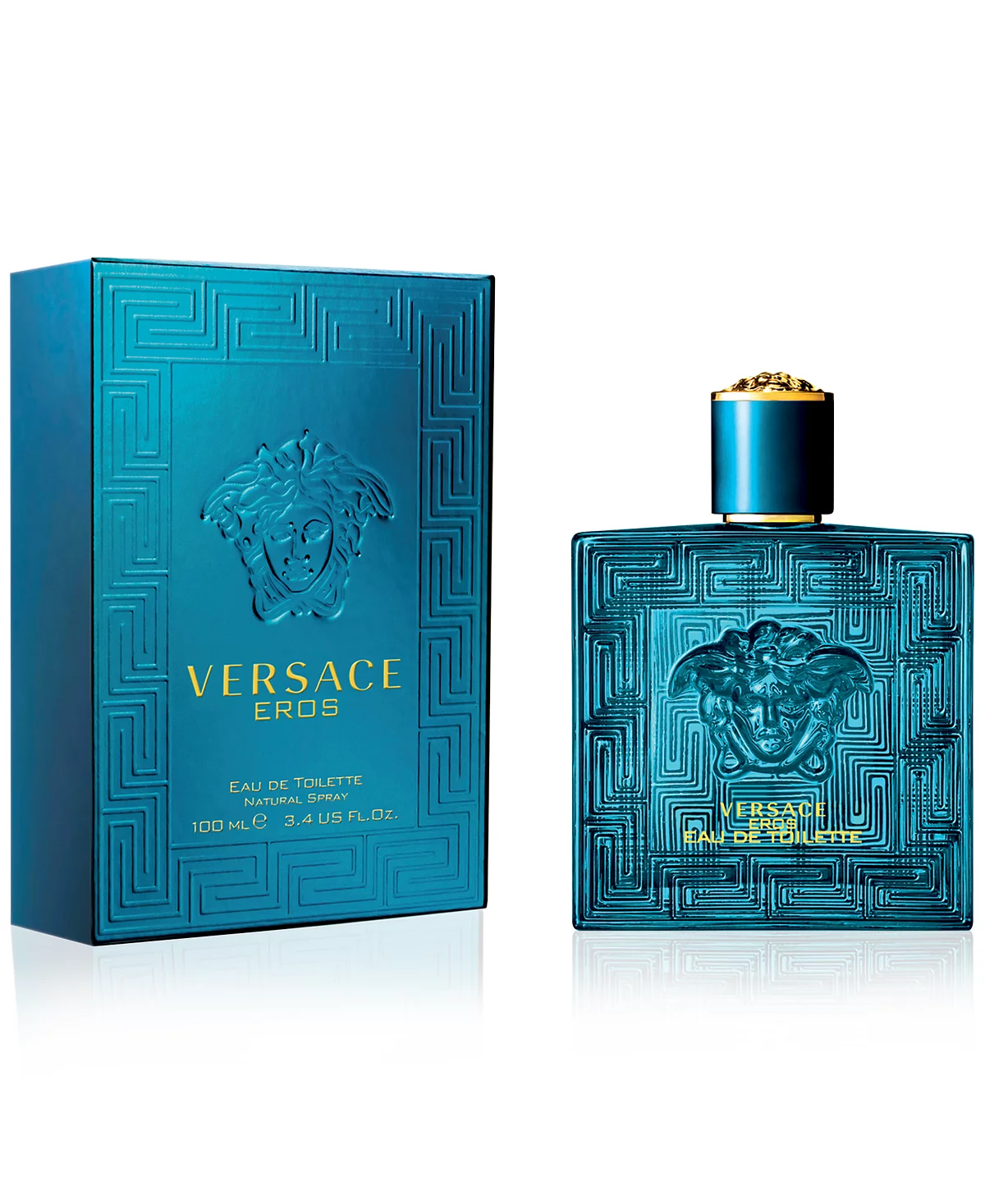 Versace Eros Eau de Toilette for Men - 100ml / 3.4 FL. OZ.