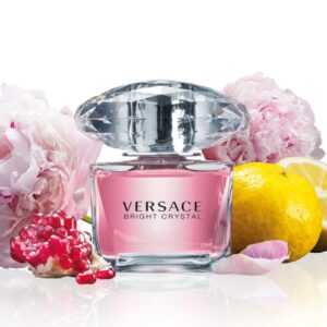 Versace Bright Crystal Eau de Toilette Natural Spray -100 ml / 3.3 US FL OZ