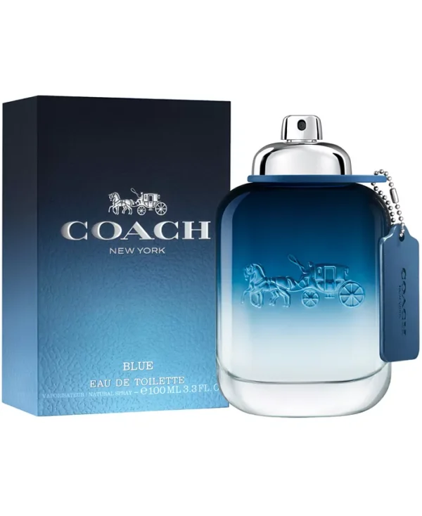 COACH Men's Blue Eau de Toilette Spray, 3.3-oz. - Image 3