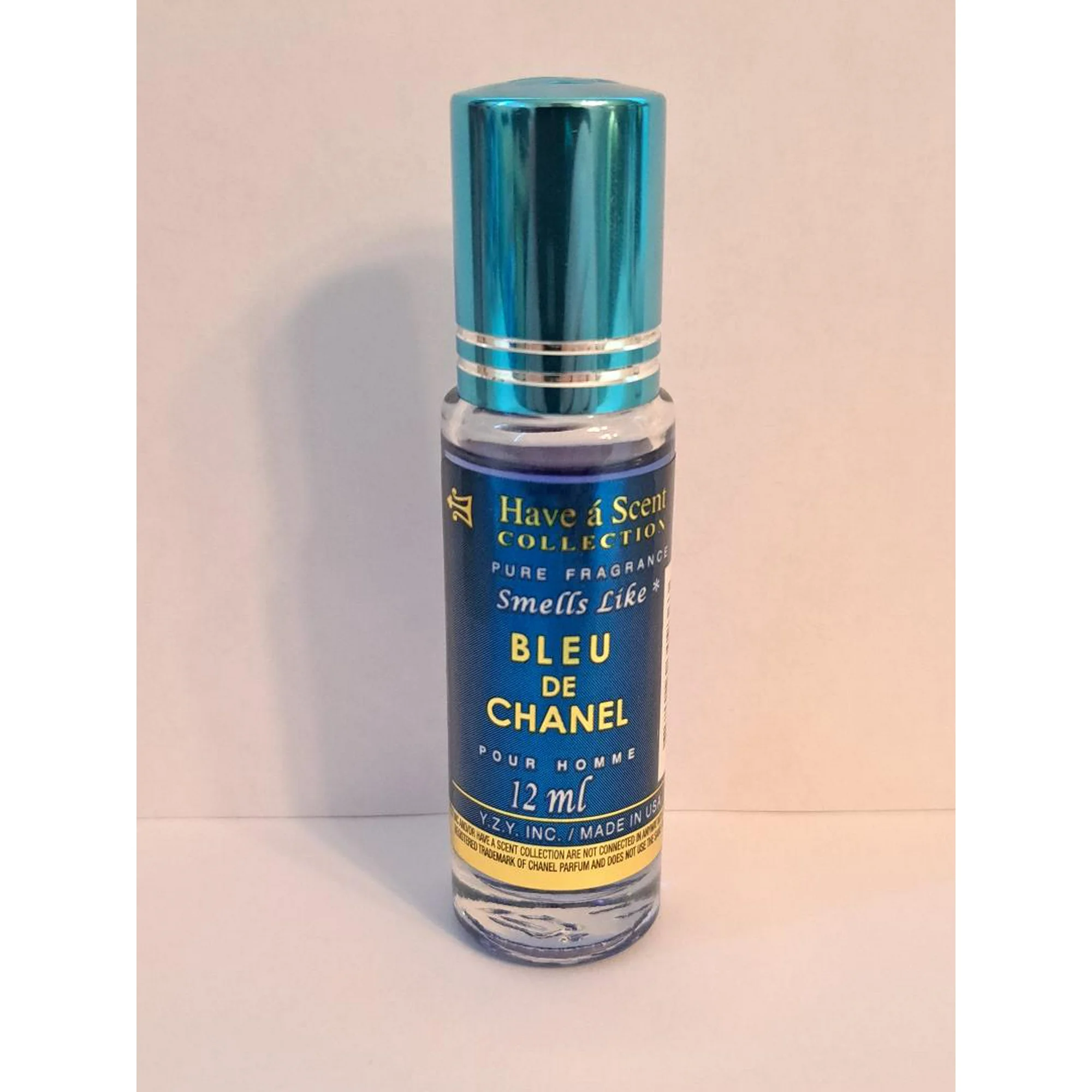 Fragrance Perfume smell like Bleu De Chanel  Roll On Oil 12ml