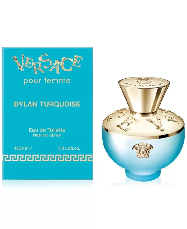 Versace Dylan Turquoise Eau de Toilette Spray, 3.4-oz.