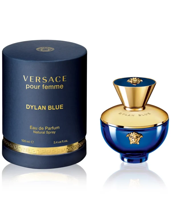Versace Dylan Blue Pour Femme Eau de Parfum Spray, 3.4 oz.